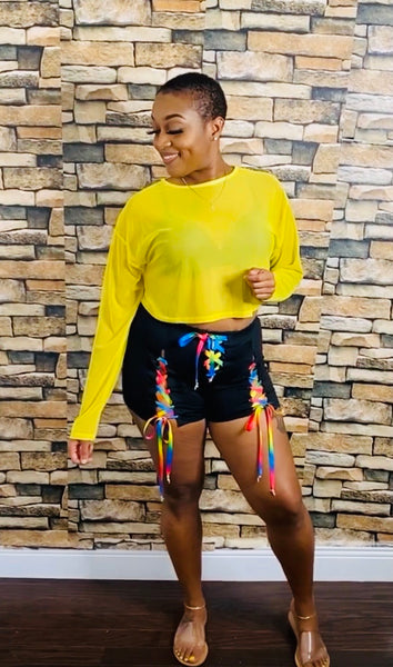 Color Me Badd Short Set
