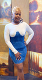 Corset Denim Dress