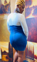 Corset Denim Dress