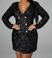 Star Sequin B-Dress