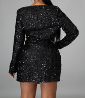Star Sequin B-Dress